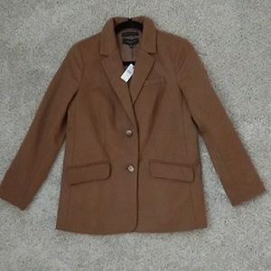 Talbot's Camel Italian Wool Blazer